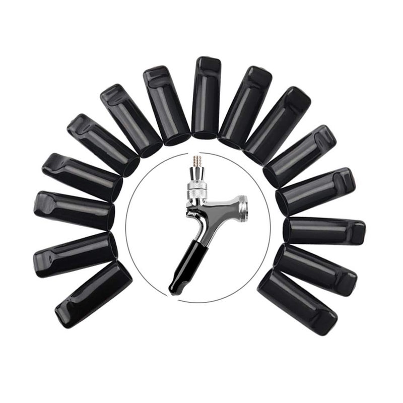 LEGERM 15 Beer Tap Cover Keg Cap Rubber Draft Faucet Soother Nipple Sanitary Covers - Image 5